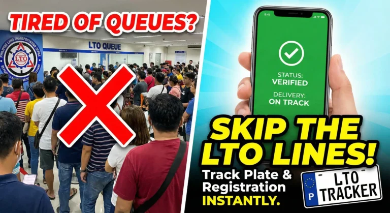 LTO Tracker Fast and Easy Plate Number Verification for Filipinos