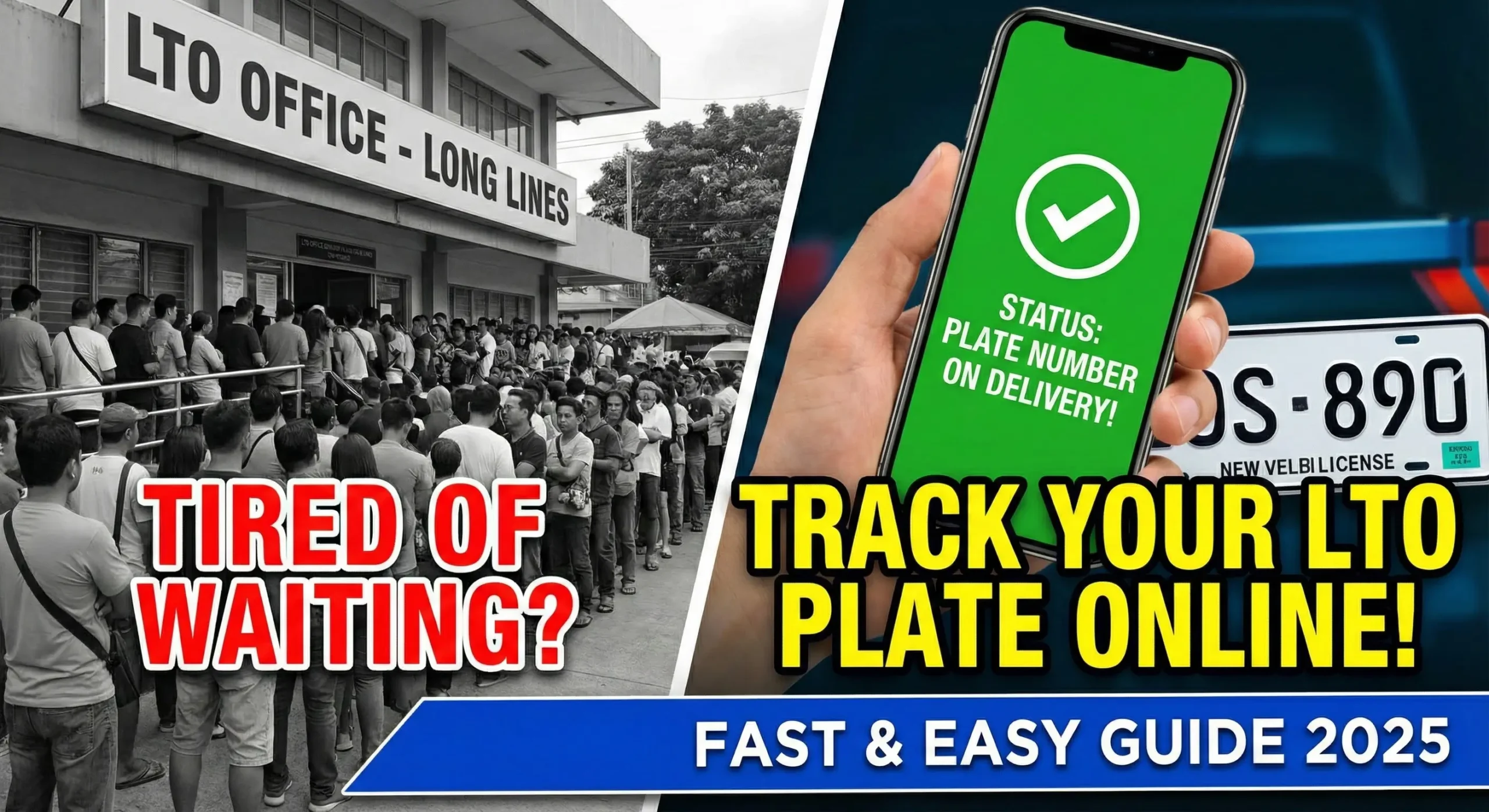 LTO Tracker Delivery System Track Your Plate Number in 2025