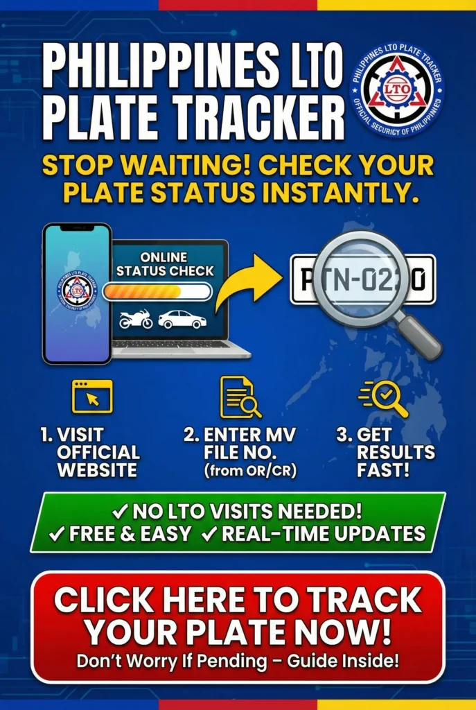 LTO Plate Tracker – A Complete Guide to Check Your License Plate Status Online