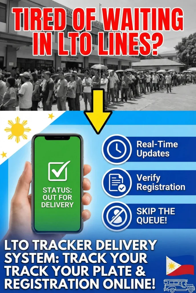 LTO Tracker Delivery System Track Your Plate Number in 2026