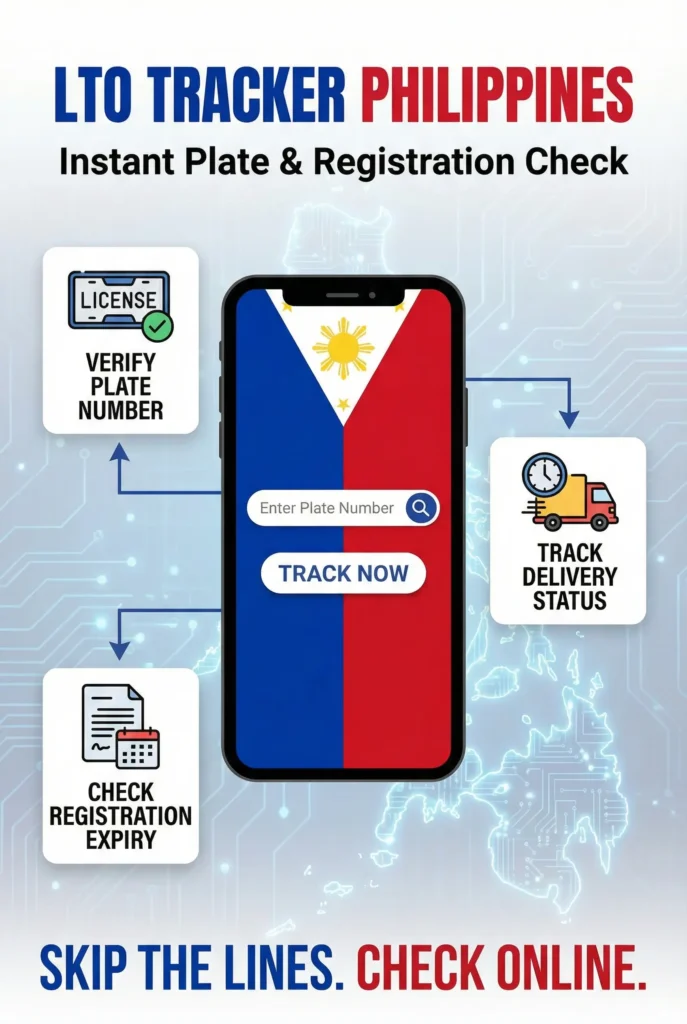 LTO Tracker Fast and Easy Plate Number Verification for Filipinos