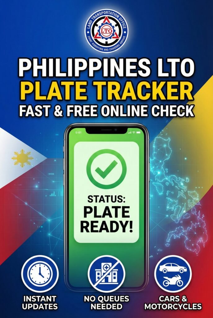 Plate Number Tracker in the Philippines – Fast & Free LTO Plate Check