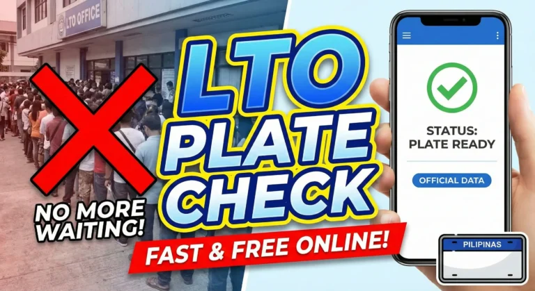 Plate Number Tracker in the Philippines – Fast & Free LTO Plate Check