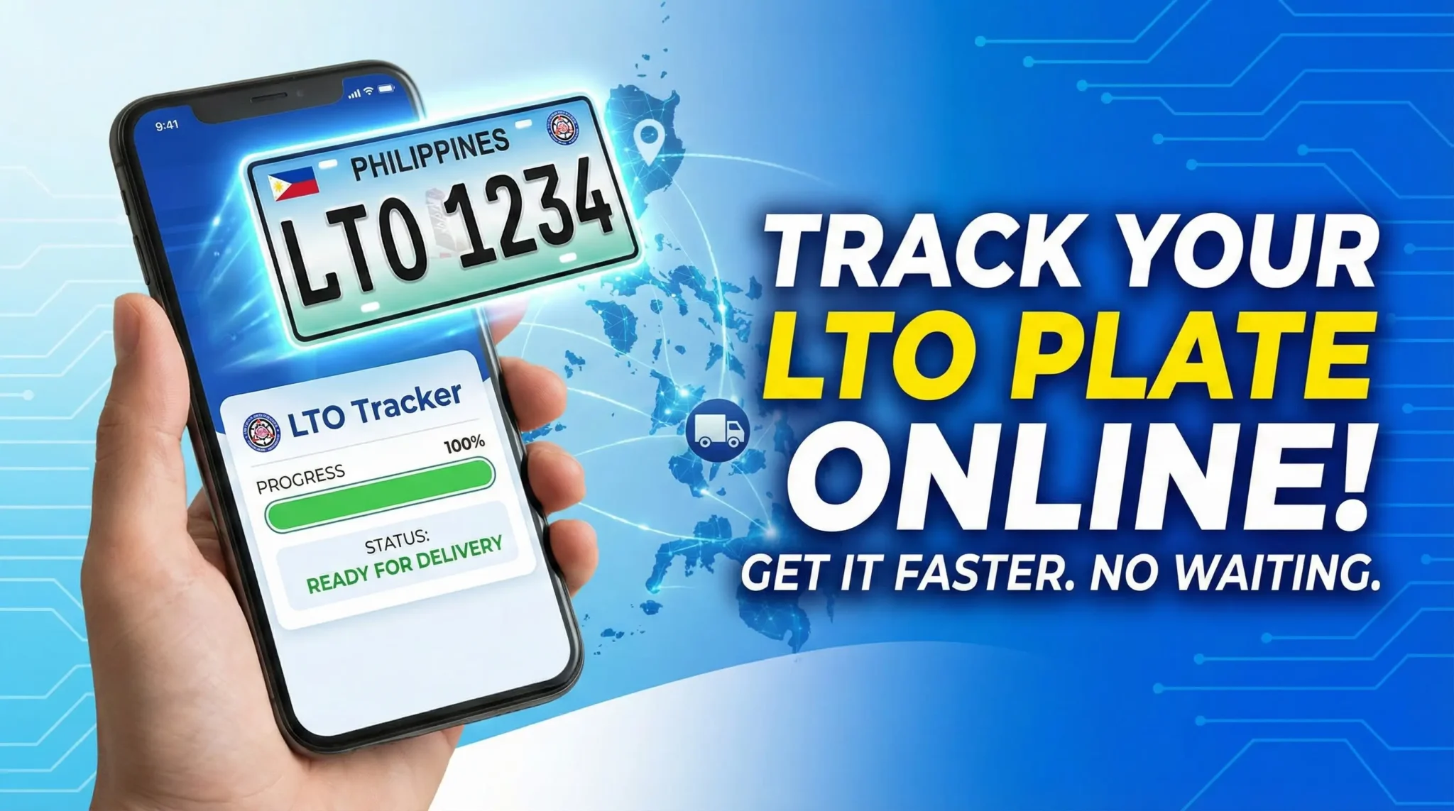 How to Track Your LTO Plate Number and Delivery Status Online