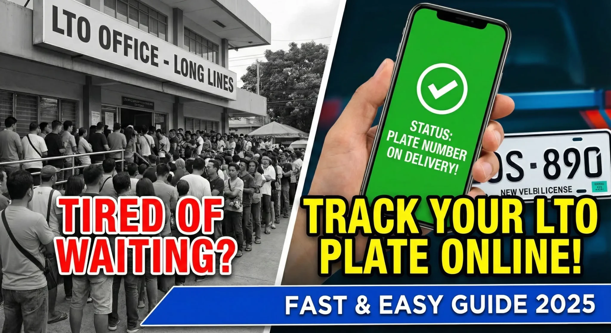 LTO Tracker Delivery System Track Your Plate Number in 2026