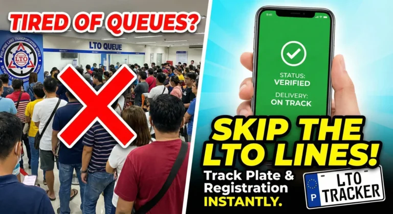 LTO Tracker Fast and Easy Plate Number Verification for Filipinos