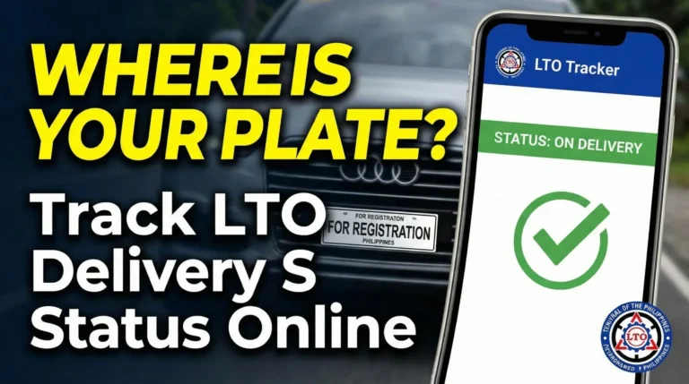 LTO Tracker Philippines Track Your Vehicle Plate Number and Delivery Time