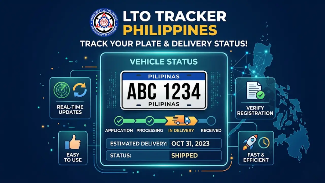 LTO Tracker Philippines Track Your Vehicle Plate Number and Delivery Time